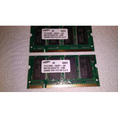 Fujitsu amilo k7600 2X256MB RAM PC2100S